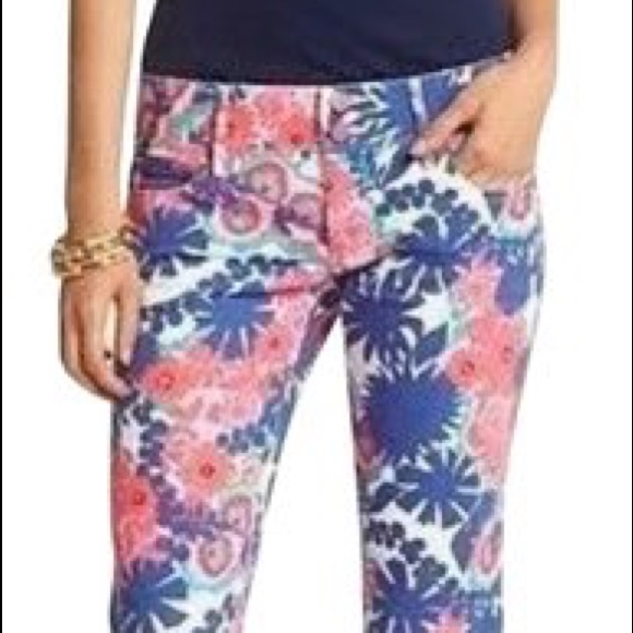 Lilly Pulitzer Worth Floral Jeans